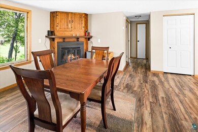 Dining space featuring hardwood / wood-style floor