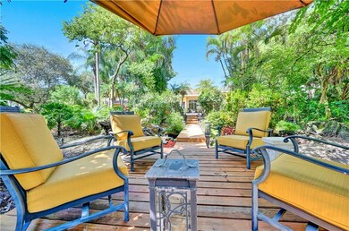 Vacation in your own backyard! Illuminated wooden