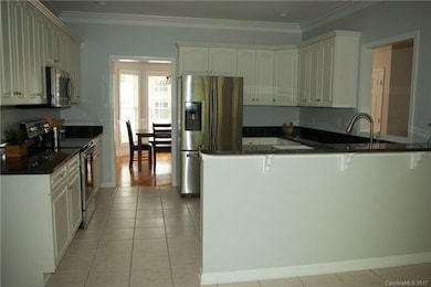 Granite counter tops and stainless steel appliance