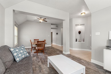 Formal dining and living combo off front entry