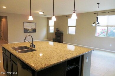 Island overlooks Great Room
