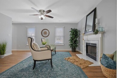 Spacious Living room + a Den/Family room