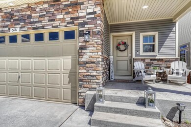 Covered front porch