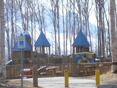childrens playground in park