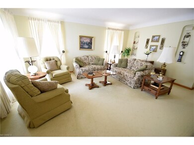 Large bright living room.  Wood floors protected under the carpeting