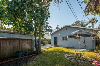 Backyard from the back fence