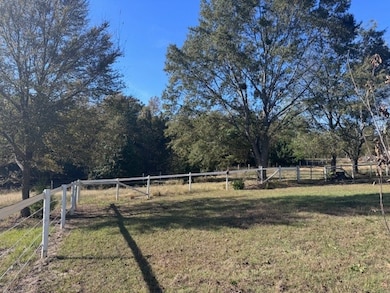 View of yard featuring a view of countryside