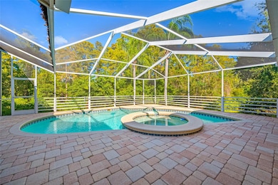 Very private lanai and pool