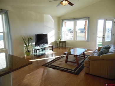 Bright, sunny and open floor plan from kitchen to 