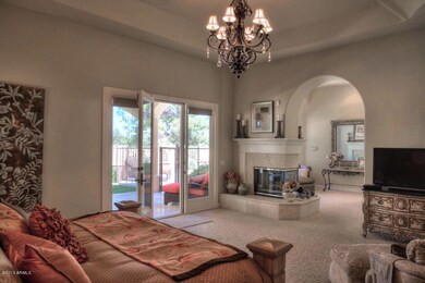 Master Bedroom View to Sitting Area