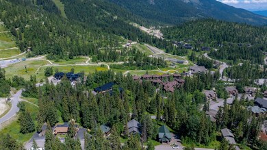Aerial View over property toward Whitefish Mountain Resort