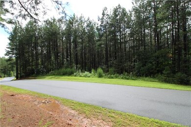 View of the lot from the top of the hill.