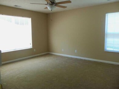 Roomy master bedroom