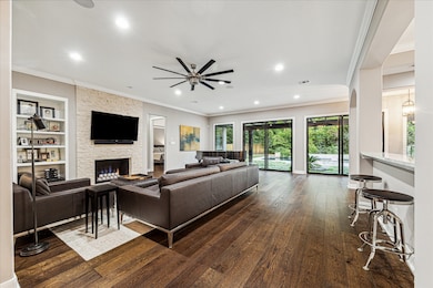 Large living area allowing for incredible flow