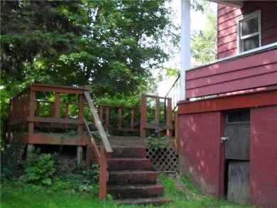 Patio/Deck. Rear deck off of the porch