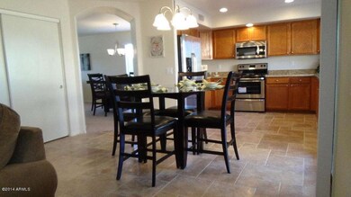 Bfast area w/kitchen & entrance to LR/DR