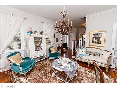 Living Room - Formal living room with decorative f