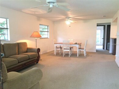 Living Room and Dining Room combo with new paint, 