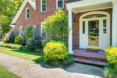 Covered front entry. Welcome Home!