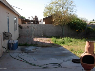 Backyard view
