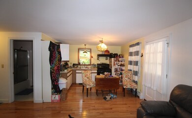 Kitchen and dining area