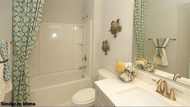 Shared Hall Bath between Bedroom 1 & 2