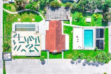 Aerial Shot of Davie House