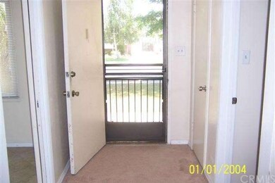 Front entry with closet