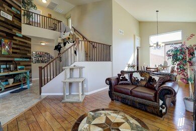 Wonderful wood accent wall.