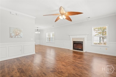 From the foyer continue to the living room.