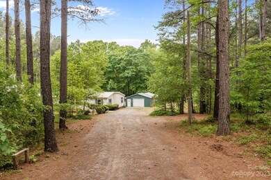 Tree lined private drive