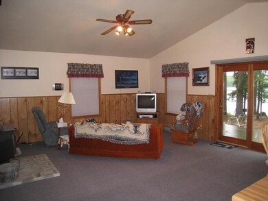 Vaulted Ceiling in Living Room