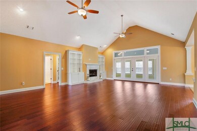 Vaulted Ceiling, Built-Ins, Wood Floors, Fireplace