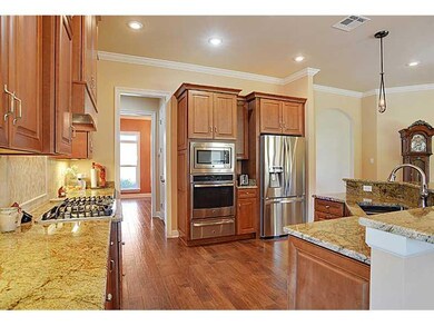 Kitchen. Stainless steel GE Monogram appliances. C