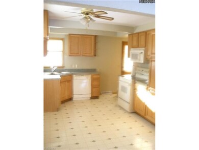 Kitchen open from living area. All appliances stay