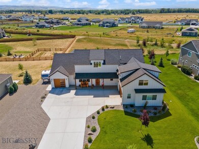 Aerial view of front
