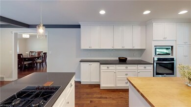 Serving area in Kitchen