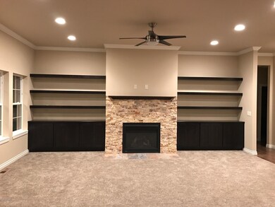 Custom cabinets in Great Room