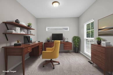 Den/Study Virtually Staged