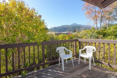 View deck off of the living room.
