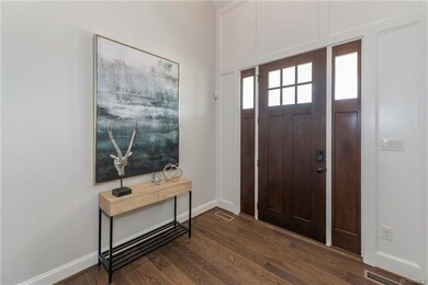 Photo of a similar floor plan taken from the Commu