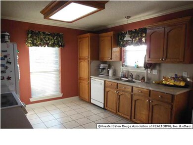 Oak cabinets