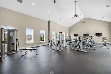 Community Gym adjacent the clubhouse.