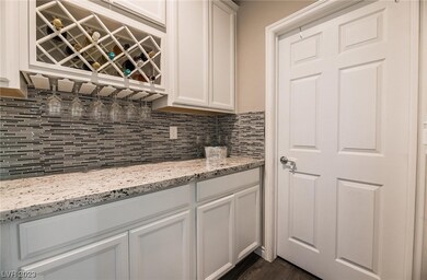 Butler's pantry off kitchen.