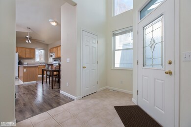 Entry looking towards kitchen
