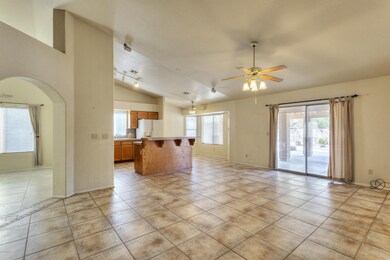 Great Room into Kitchen