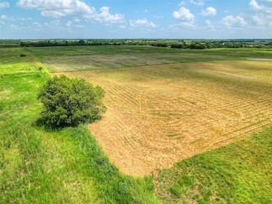 Aerial view of sparsely populated area
