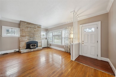 Front door entrance. Original leaded glass windows in the living room.