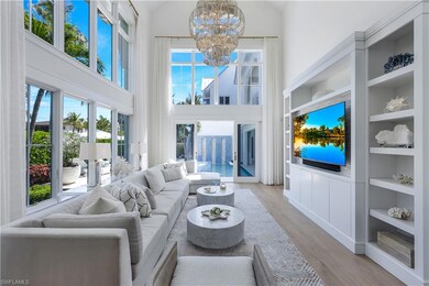 Spectacular 24' Ceiling with Fine Art Chandelier g