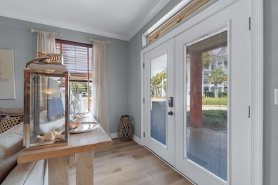 Spacious entry